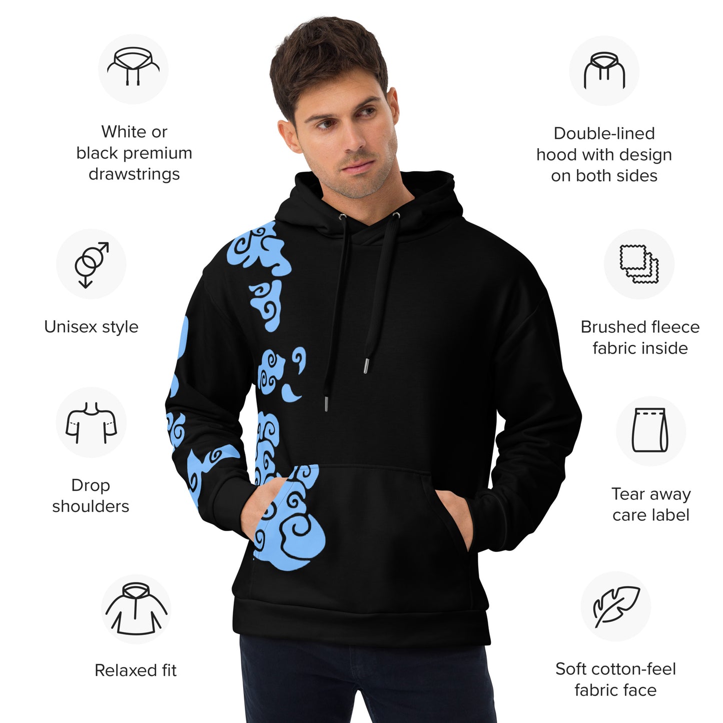 Arcane Jinx Tattoo Unisex Hoodie - Arcane Hoodie Jinx Hoodie (Free Shipping)