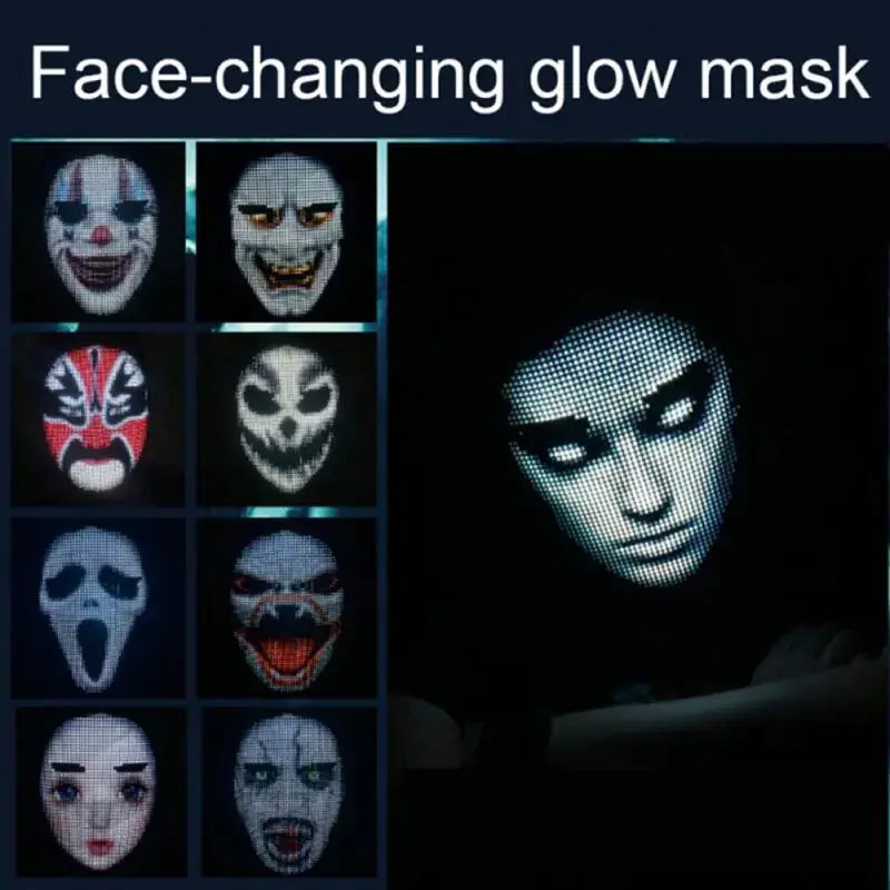 LED App Mask Bluetooth App Control Face Masks