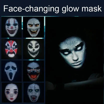 LED App Mask Bluetooth App Control Face Masks