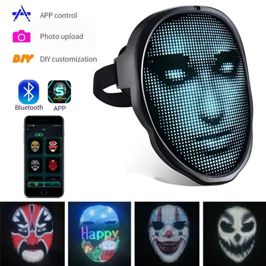 LED App Mask Bluetooth App Control Face Masks