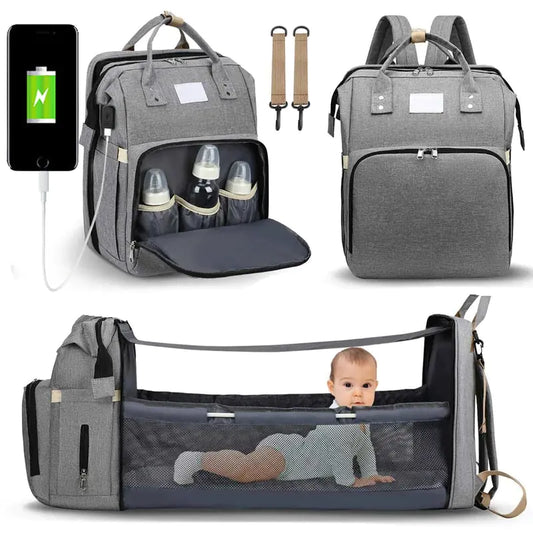 Napmate Portable Crib Backpack Diaper Bag