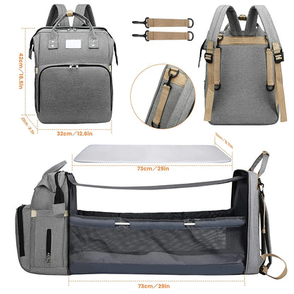 Napmate Portable Crib Backpack Diaper Bag